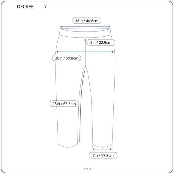 Decree Boyfriend Crop Capri Jeans Destroyed Distressed 7 - Picture 3 of 12